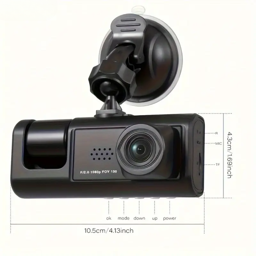 CÁMARA DASH CAM PARA AUTO – Graba, protege y viaja con tranquilidad