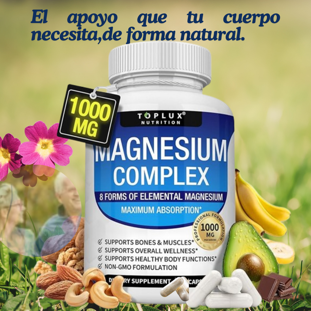 🔥2 x 1 Magnesio Complex™ 8 en 1  💊