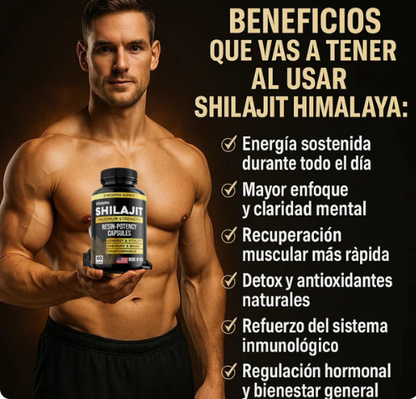 ✨🌿SHILAJIT - DESPIERTA LA FIRMEZA EXTREMA🔥✨