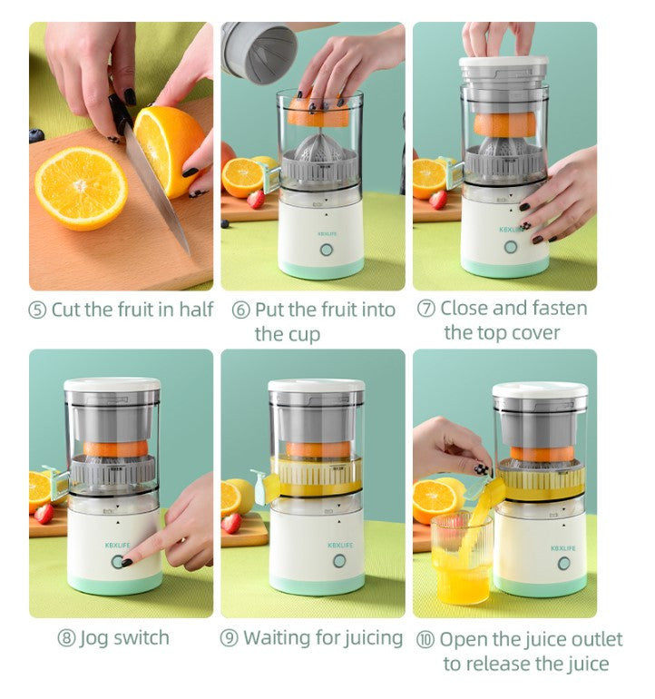 EXPRIMIDOR INÁLAMBRICO - JuiceSmasher®